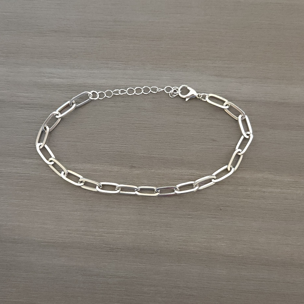NWOT Silver Chain Link Anklet
